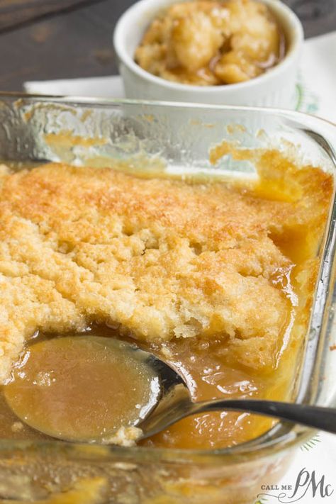 Caramel Cobbler, Potluck Recipes Dessert, Million Dollar Pound Cake, Potluck Dessert, Cobbler Recipes Easy, Caramel Pudding, Desserts Ideas, Potluck Desserts, Butterscotch Pudding