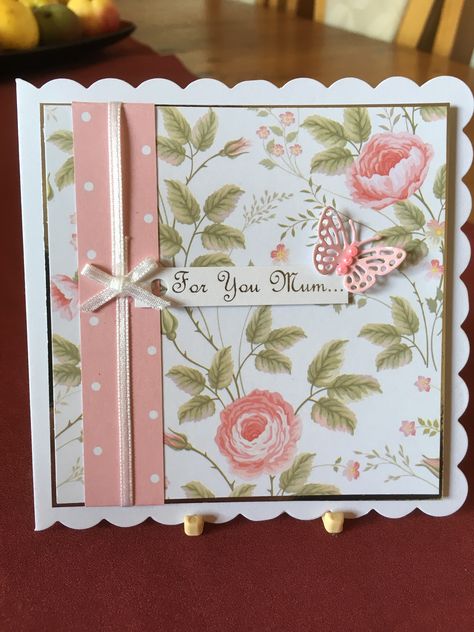 Cards With Roses Handmade, Vintage Homemade Cards, The Paper Boutique Cards, Paper Boutique Cards, Cards With Roses, Vintage Cards Handmade, Boutique Cards, Designer Paper Cards, Designer Paper