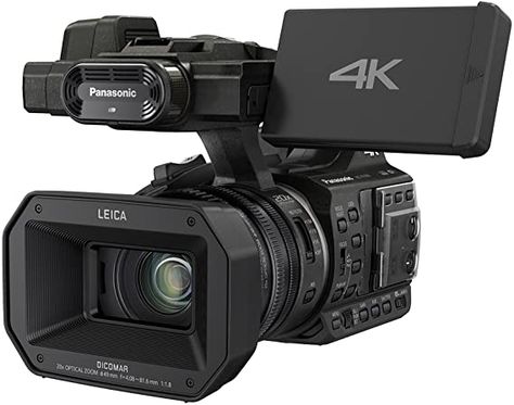 Amazon.com : Panasonic HC-X1000 4K Ultra HD 60p/50p Professional Camcorder, 20x Optical Zoom, Black : Camera & Photo Handheld Camera, Documentary Filmmaking, Hd Camcorder, Panasonic Camera, Video Equipment, Editing Video, Digital Video Camera, Vlogging Camera, High End Audio