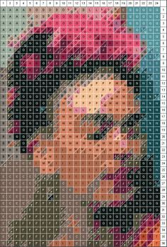 Pixel Quilting, Pattern Maker, Pixel Crochet, Pola Kristik, Mini Cross Stitch, Pixel Pattern, Needle Point, Stitch Art, Jewelry Lookbook