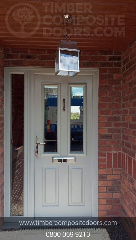 Composite Doors With Side Panels, Composite Front Door With Side Panel, Composite Front Doors Uk, Solidor Door, Font Door, Front Doors Uk, Houses Exterior, Composite Front Door, Composite Doors