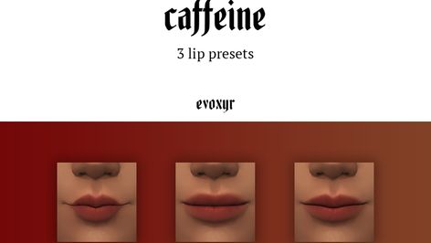 memphis ; lip presets | evoxyr on Patreon Lip Presets, Baby Nose, How To Become, Lips