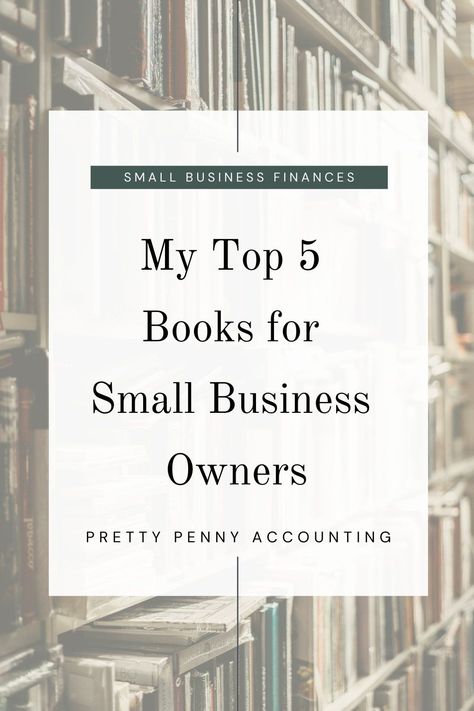 As a small business owner, I'm constantly learning. (Chances are, I always will be!) One of my favorite ways to educate myself on running a business, managing my money, and improving myself is through books. By reading about other business owners' struggles and successes, we can better understand why we make our own business decisions. These are my top five books for small business owners, all of which have been major motivators in my big money moves. Books For Small Business Owners, Small Business Books, Improving Myself, Small Business Finance, Keep Learning, Christian Business, Money Moves, Affiliate Blogging, Running A Business