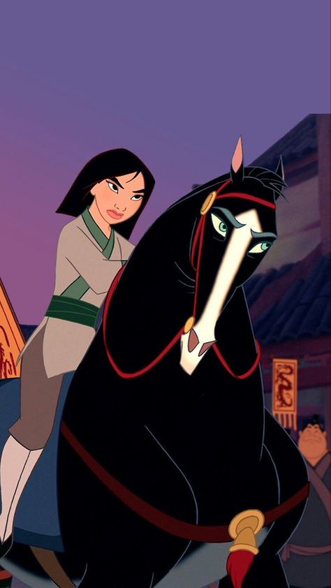 From Mulan (1998) Mulan 1998, Disney Horses, Disney Amor, Chinese Army, Hua Mulan, Animation Disney, Eldest Daughter, Mulan Disney, Images Disney