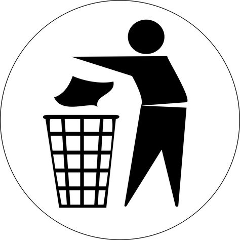 @beautifulhealer Put Rubbish in Bin Signs by @doctormo, Use the garbage tin sign (black / white), on @openclipart Elephant Coloring Page, Litter Bin, Declutter Your Life, Rap Songs, Funny True Quotes, Vector Free Download, Street Signs, Green Day, Free Clip Art