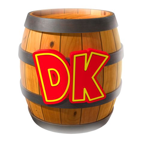 Donkey Kong Country Returns 3D #Nintendo #3DS Donkey Kong Party Ideas, Donkey Kong Tattoo, Donkey Kong Birthday Party, Donkey Kong Art, Donkey Kong Barrel, Donkey Kong Party, Donkey Kong Country Returns, Barrel Art, Donkey Kong Junior