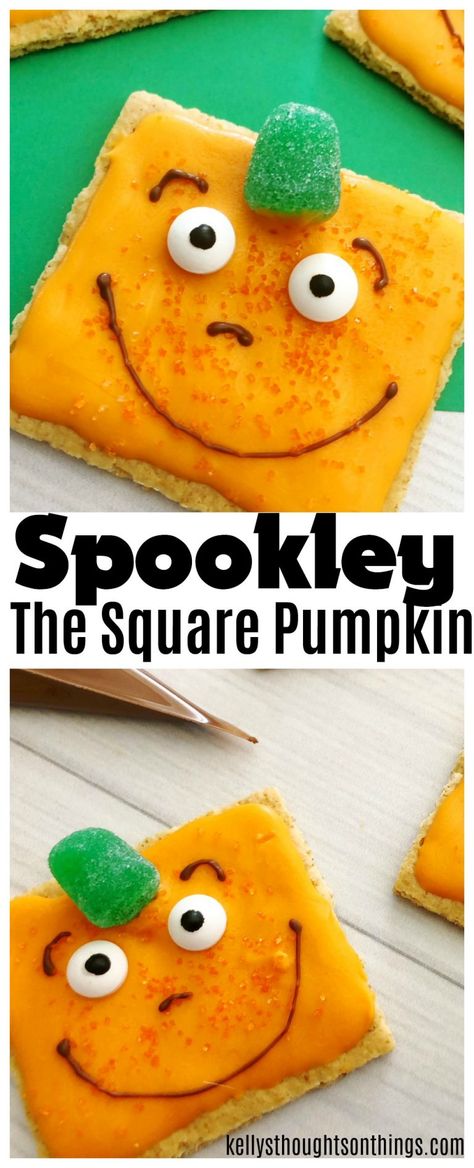 Spookley Square Pumpkin Snack, Spookley The Square Pumpkin Art, Spooky The Square Pumpkin Activities Preschool, Spookley The Square Pumpkin Activities Free, Spooky The Square Pumpkin Activities, Spookley The Square Pumpkin, Square Pumpkin, Popular Childrens Books, Pumpkin Recipe