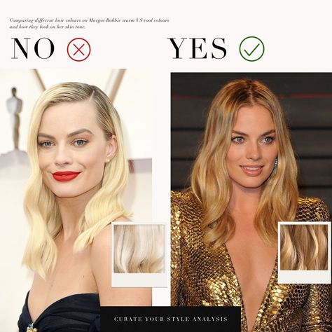 Do you think Margot Robbie suits warm tones better? There are many debates on whether Margot is a Light Spring or Light Summer, our team have typed her as a Light Spring! 🤍 . #coloranalysis #colouranalysis #lightspring #margotrobbie #coloranalyst Margot Robbie Color Pallet, Margot Robbie Hair Color, Light Spring Hair Color, Margot Robbie Hair, Light Spring Color Palette, Light Spring Colors, Colour Analysis, Spring Colours, Spring Color Palette