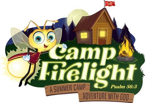 Camp Firelight · Cokesbury VBS Camp Out Vbs, Camp Vbs, Vacation Bible School Themes, First Time Camping, Vbs Themes, Vbs 2024, Story Activities, Logo Poster, Vbs Crafts