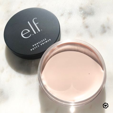 Primer Drugstore, Elf Poreless Putty Primer, Poreless Putty Primer, Putty Primer, Facial Contouring, Makeup List, Study Board, Eye Primer, Beauty Queen