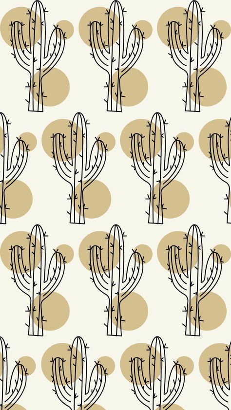 #wallpaper #wallpapers #cacto #cactos #bege #template Cactus Pattern Wallpaper, Cactus Phone Wallpaper, Cute Backrounds, Business Hair, Country Party, Native Design, Ios App Icon Design, Iphone App Design, Business Hairstyles