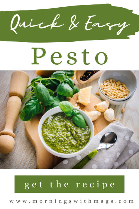 Pesto Sauce Recipe Easy Pesto Sauce, Easy Pesto Recipe, Sweet Appetizers, Pesto Recipes, Sweet Appetizer, Homemade Spice Mix, Grandma Cooking, Honey Mustard Sauce, Homemade Spices