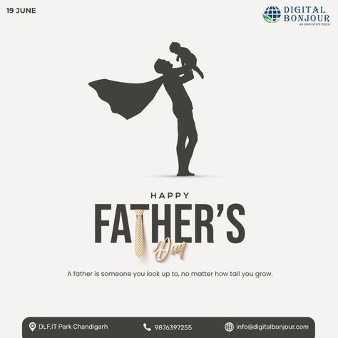 Happy father's Day to all the amazing Dads who put in that work. We tribute you today and bless you abundantly. Visit our Website - www.digitalbonjour.com #fathersday2022 #fathersdayspecial #wishes #greeting #fathersdayjune19th #fathersloveforkids #strongandsupportive #fathersdaygifts #fathersdaygiftideas #fathersdaycake #fathersdaygiveaway #fathersdayweekend #celebratespecialday #fathersdayquotes #fathersdayfun #sundayfunday #lotsofloves #respectyourfather #fathersdaypost #bonjour Father Day Ad, Fathers Day Post, Fathers Day Wishes, Fathers Day Cake, Rich Fabric, Happy Father's Day, Creative Posters, Day Wishes, Happy Father