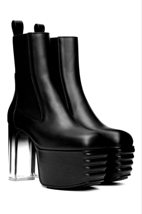 Rick Owens Kiss Boots, Kiss Boots, Rick Owens Boots, Rick Owens Shoes, Boots 2023, Drummers, Fashion Baby, Artistry Makeup, Rick Owens