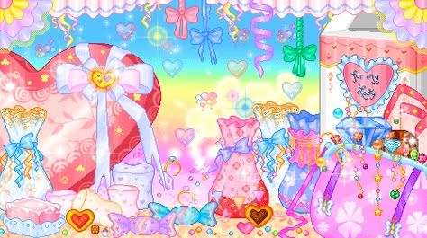 Candy Girly Graphics, Glitter Gif, Piskel Art, Pixel Art Background, Kawaii Background, Art Mignon, Banner Gif, Anime Pixel Art, Glitter Graphics