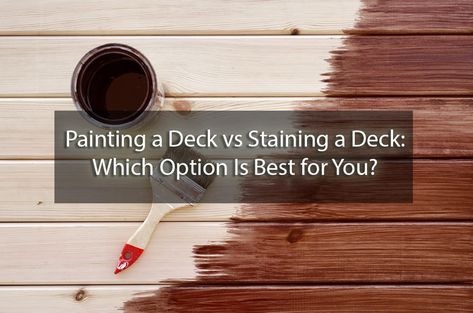 Paint Or Stain Deck, Black Stained Deck, Best Deck Colors, Painting A Deck, Staining A Deck, Deck Paint Colors, Deck Refinishing, Deck Stain Colors, Exterior Color Palette