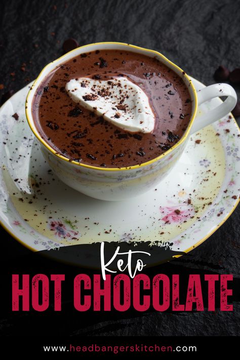 Keto Hot Chocolate Recipe, Almond Flour Chocolate Cake, Keto Hot Chocolate, Sugar Free Hot Chocolate, Keto Birthday Cake, Greek Yogurt Cake, Almond Flour Muffins, Healthy Flour, Chocolate Yogurt