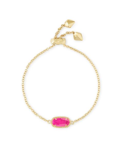 Pink Kendra Scott Bracelet, Bday Basket, Teen Accessories, October Birthdays, Kendra Scott Bracelet, Preppy Jewelry, Kendra Scott Necklace, Birthday Wishlist, Gold Bracelet Chain