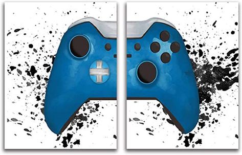 Boys Room Gamer, Teen Game Rooms, Video Game Room Decor, Video Game Wall Art, Room Decor Canvas, Gamer Bedroom, Gamer Decor, Gaming Room Decor, Video Game Decor