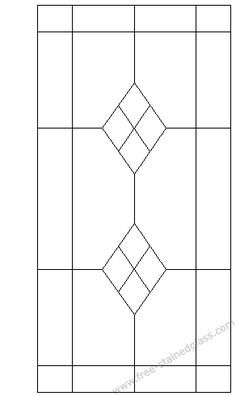 ★ Stained Glass Patterns for FREE ★ glass pattern 070 ... Stained Glass Bevel Patterns, Stained Glass Rectangle Patterns, Art Deco Stained Glass Patterns, Pattern Outline, Attic Windows, Art Deco Stained Glass, Window Pattern, Diy Stained Glass Window, Stained Glass Patterns Free