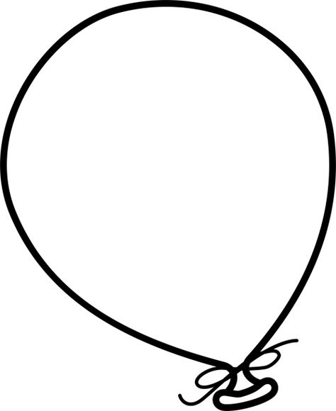 259 views Balloon Crafts Preschool, September Art Projects, Balloon Clip Art, Black And White Balloons, Circus Crafts, Birthday Chart, Fruit Coloring, Balloon Template, Color Day