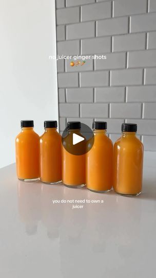 10K reactions · 3.7K shares | Glowing Carrot Ginger Shots 🍊🥕 
• Cred: @jessmollybell 

Perfect way to kickstart the day! if you want glowing skin and a healthy gut then trust me, you will be in your healthy girl era after these ✨

ingredients:
2 oranges
1 ginger stalk
2 cups chopped carrot
water

blend up and strain (let me know which method you try!) 🥰

carrots: improve skin texture by flushing out excess oils in the body and beta carotene helps to protect from uv rays. also known to slow down skin aging, who doesn’t want that?! 🫶🏻

ginger: encourages efficient digestion, also loaded with antioxidants to prevent stress and damage to the bodies dna - crazy!

oranges: immune boosters that also lower your cortisol levels to keep you stress free. high in vitamin c, helping the body creat Carrot Water, Healthy Girl Era, Ginger Shot Recipe, Ginger Shots, Ginger Shot, Carrot And Ginger, Healthy Juice Recipes, Shot Recipes, Chopped Carrots