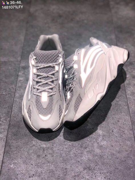 Adidas yeezy boost 700 V2 static reflective sneakers woman man couple shoes Reflective Sneakers, Yeezy Boost 700 V2, Yeezy Fashion, How To Tie Shoes, Yeezy 700, Couple Shoes, Shoes Too Big, Cross Training Shoes, Streetwear Men