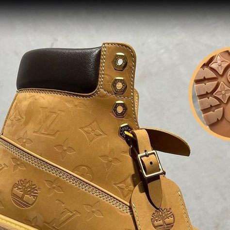 SneakerATOM on Instagram: "The Louis Vuitton x Timberland boot collaboration are set to release August 8th, with Pre-Orders starting July 4th. Retail price is $2,850; Monogram & $2,450; Ankle Padding Only. What are your thoughts? Cop🔥 or Drop🚮? - @SneakerATOM 🔔" Louis Vuitton Timberland Boots, Timberland Boot, Brand Clothes, August 8, Timberland Boots, July 4th, Clothing Brand, Dior, Louis Vuitton