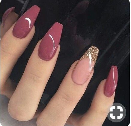 Wine Nails, Nagellack Trends, Her Nails, Coffin Nails Long, Pink Nail Designs, Nagel Inspo, Prom Nails, Coffin Nails Designs, Nail Polishes