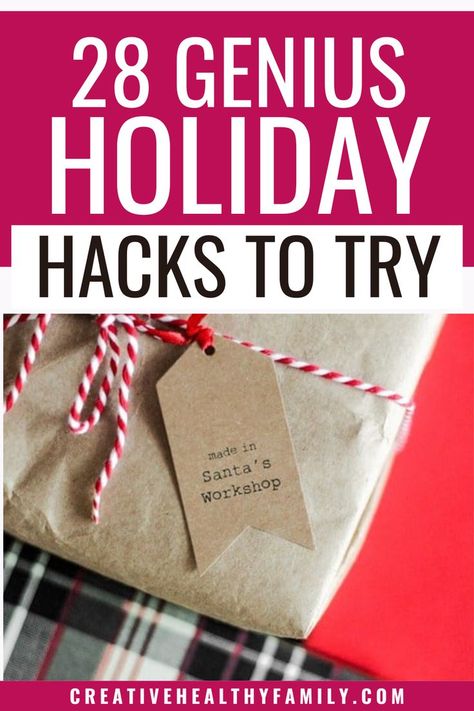 Navigate the holiday season like a pro with these 28 genius hacks that will save your sanity! From stress-free decorating to time-saving cooking tips, discover clever tricks to make your holidays merry and bright. 🎁✨ Survive the festive chaos and enjoy the most wonderful time of the year with ease! Christmas Hacks Tips And Tricks, Holiday Hacks Christmas, Fake Gifts, Holiday Hacks, Christmas Tress, Christmas Tips, Sugar Plums, Holiday Hack, Am I Wrong