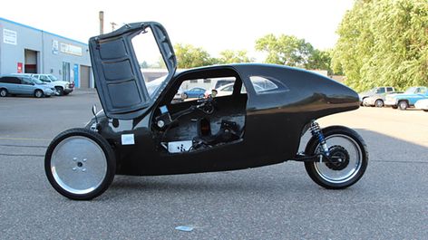 Three Wheeled Car, Micro Car, Car Pic, Recumbent Bicycle, Three Wheeler, Bicycle Travel, Reverse Trike, Electric Trike, Go Karts