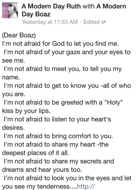 Modern Day Boaz, Boaz And Ruth Quotes, Boaz And Ruth, Modern Day Ruth, Ruth And Boaz, Ready For Love, Happy Wife, God Loves You, Daily Bread