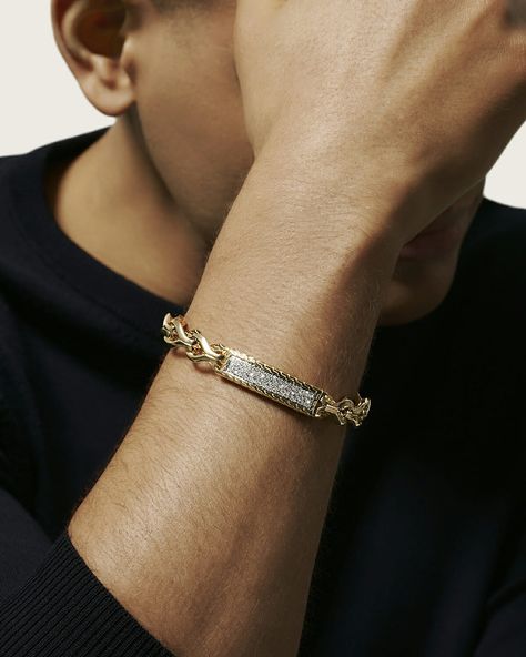 Boys Bracelet, Man Gold Bracelet Design, Diamond Gifts, Men Jewellery, Cuban Chains, Diamond Cufflink, Mens Jewellery, Husband Gifts, Diamond Bracelet Design