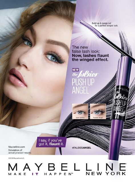 Eyeliner Advertisement, Tradeshow Design, Makeup Advertisement, Anastasia Makeup, Makeup Layout, Makeup Materials, Brown Hairstyles, Maybelline Mascara, Cosmetic Creative