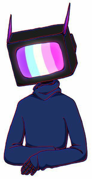 Utopia Ideas, Tv Heads, Black Haired Anime Boy, Jhin League Of Legends, Object Head, Object Heads, Tv Head, Glitch Wallpaper, Neon Aesthetic