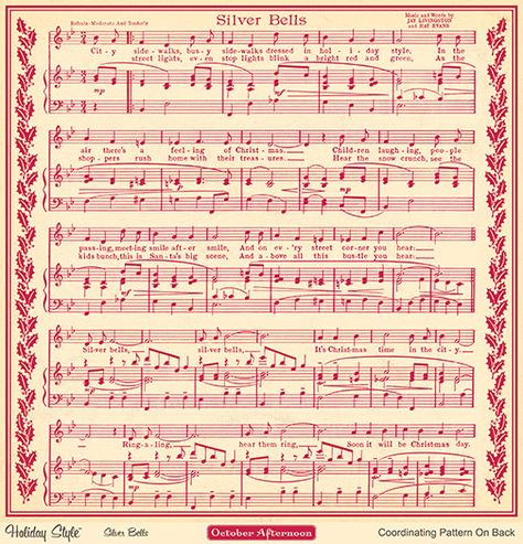 Product # PP-751 Christmas Carols Lyrics, Music Printables, Christmas Songs Lyrics, Hymn Sheet Music, Hymn Music, Wrapping Techniques, Christmas Sheet Music, Christmas Papers, October Afternoon