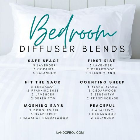 Relaxing Bedroom Diffuser Blends, Bed Time Essential Oil Blends, Diffuser Blends For Bedroom, Clean Bedroom Diffuser Blend, Doterra Bedtime Diffuser Blends, Bedroom Oil Blends, Hotel Diffuser Blend, Bedroom Diffuser Blends, Bedtime Diffuser Blends