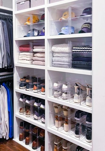 Organization Ideas Closet, Closet Organisation, Master Closet Design, Organization Systems, Ideas Closet, Organized Closet, Closet Organization Ideas, Dream Closet Design, Closet Design Layout