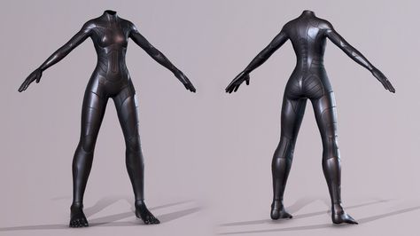 ArtStation - Sci-Fi Undersuit Rpg Clothing, Futuristic Space Suit, Sci Fi Character, Sci Fi Aesthetic, Stealth Suit, Sci Fi Clothing, Mecha Suit, Futuristic Armour, Scifi Fantasy Art