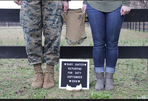 Military Pregnancy Announcement, Military Pregnancy, Baby Things, Pregnancy Announcement, Baby Stuff, Bee, Funny, Quick Saves