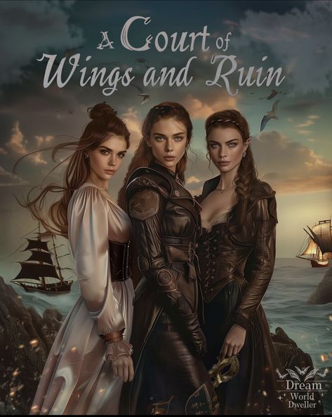 Archeron Sisters, Court Of Wings And Ruin, Roses Book, Feyre And Rhysand, A Court Of Wings And Ruin, Sarah J Maas Books, A Court Of Mist And Fury, Custom Book, Look At The Stars