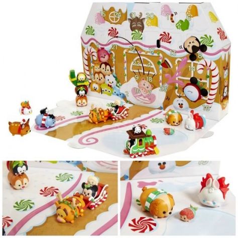 disney-tsum-tsum-nativity-calendar-for-kids Christmas Toy Store, Tsum Tsum Christmas, Tsum Tsum Disney, Candy Advent Calendar, Harry Potter Advent Calendar, Star Wars Advent Calendar, Cool Advent Calendars, Pop Up Christmas Cards, Disney Countdown