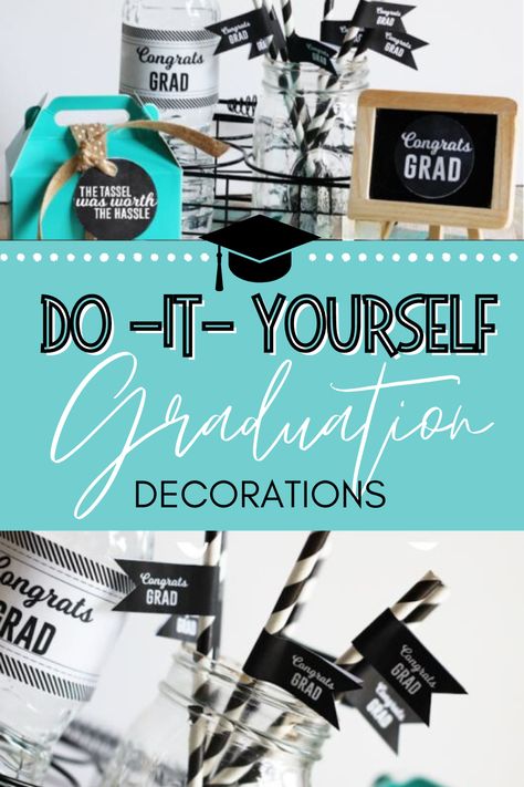 Grad Party Signs, Graduation Pennant Banner, Graduation Party Printables, Graduation Party Decor Ideas, Boys Graduation Party, Diy Graduation Decorations, Cricut Banner, Graduation Party Signs, Graduation Printables