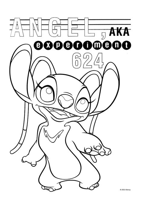 Lilo And Stitch Coloring Pages, Stitch And Lilo, Power Rangers Coloring Pages, Stitch Coloring, Disney Princess Silhouette, Angel Stitch, Angel Coloring Pages, Stitch Coloring Pages, Disney Character Drawings