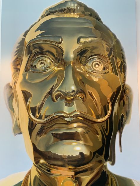 Mike Dargas, Gold Statue, Tattoo Project, Futuristic Art, Contemporary Fine Art, The Golden Age, Caravaggio, Dali, Art Moderne