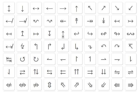 Copy and paste here all types of arrow symbols. Fancy Fonts Alphabet, Cool Text Symbols, Emoji Texts, Arrow Symbol, Font Creator, Cool Symbols, Instagram Font, Text Symbols, Down Arrow