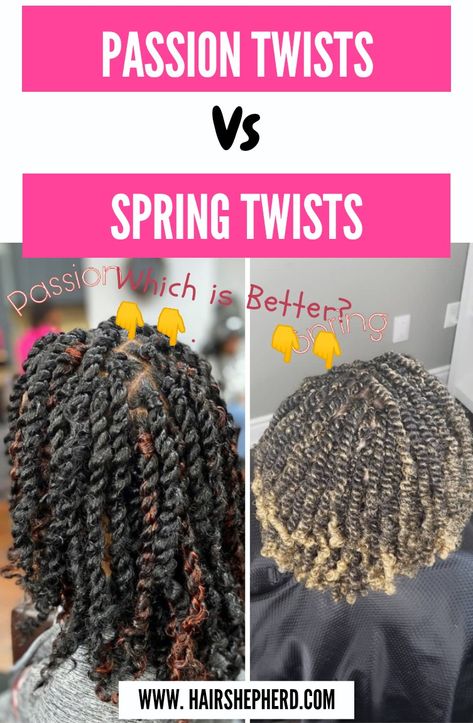 Looking forward to wear spring twists or Passion Twists, but you are wonderful that difference between them. Check out here and see what we got. Spring Twist Hairstyles Medium, Short Spring Twist Hairstyles, Spring Twist Braids Short, Small Spring Twist, Caribbean Braids, Short Spring Twists, Spring Twist Braids, Debs Hair, Short Passion Twists