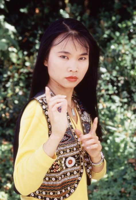 Mighty Morphin Power Rangers: Trini Kwan/ Yellow Ranger (Thuy Trang) Thuy Trang Power Rangers, David Yost, Trini Kwan, Original Power Rangers, Amy Jo Johnson, Jason David Frank, Picture References, Yellow Ranger, Rita Repulsa