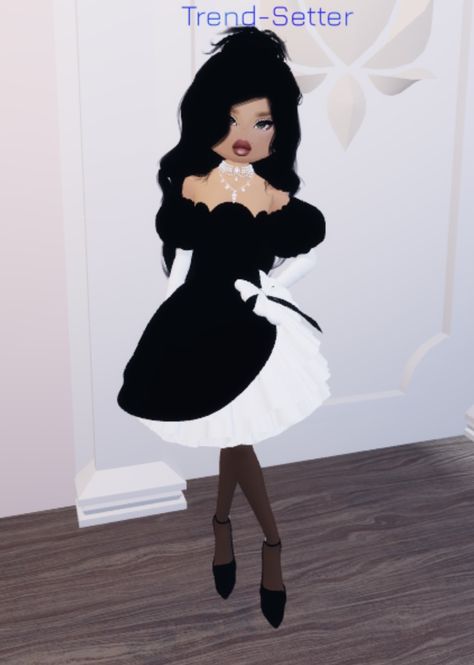 Black White Outfit, Black White Dress, White Outfits, Dress To Impress, Outfit Ideas, White Dress, Black White, Black And White, White