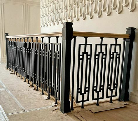 Stairs Railing Design, Stair Design Ideas, Railings Stairs, Steel Stairs Design, درابزين السلم, Home Window Grill Design, Stairs Railing, Staircase Interior Design, Gate Wall Design